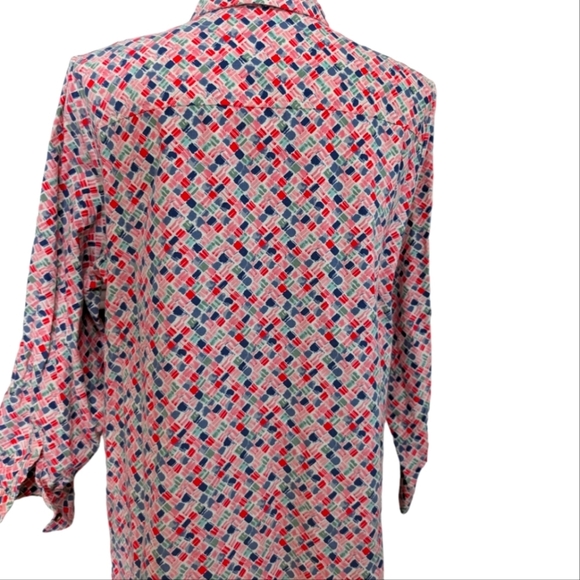 Foxcroft Cole Roll Sleeve Button-Up Shirt... Size 20W - Picture 4 of 9